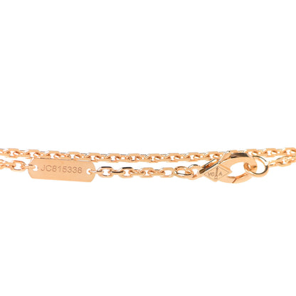 Van Cleef & Arpels 18K Yellow Gold Black Onyx Magic Alhambra Pendant Necklace 4 of 6