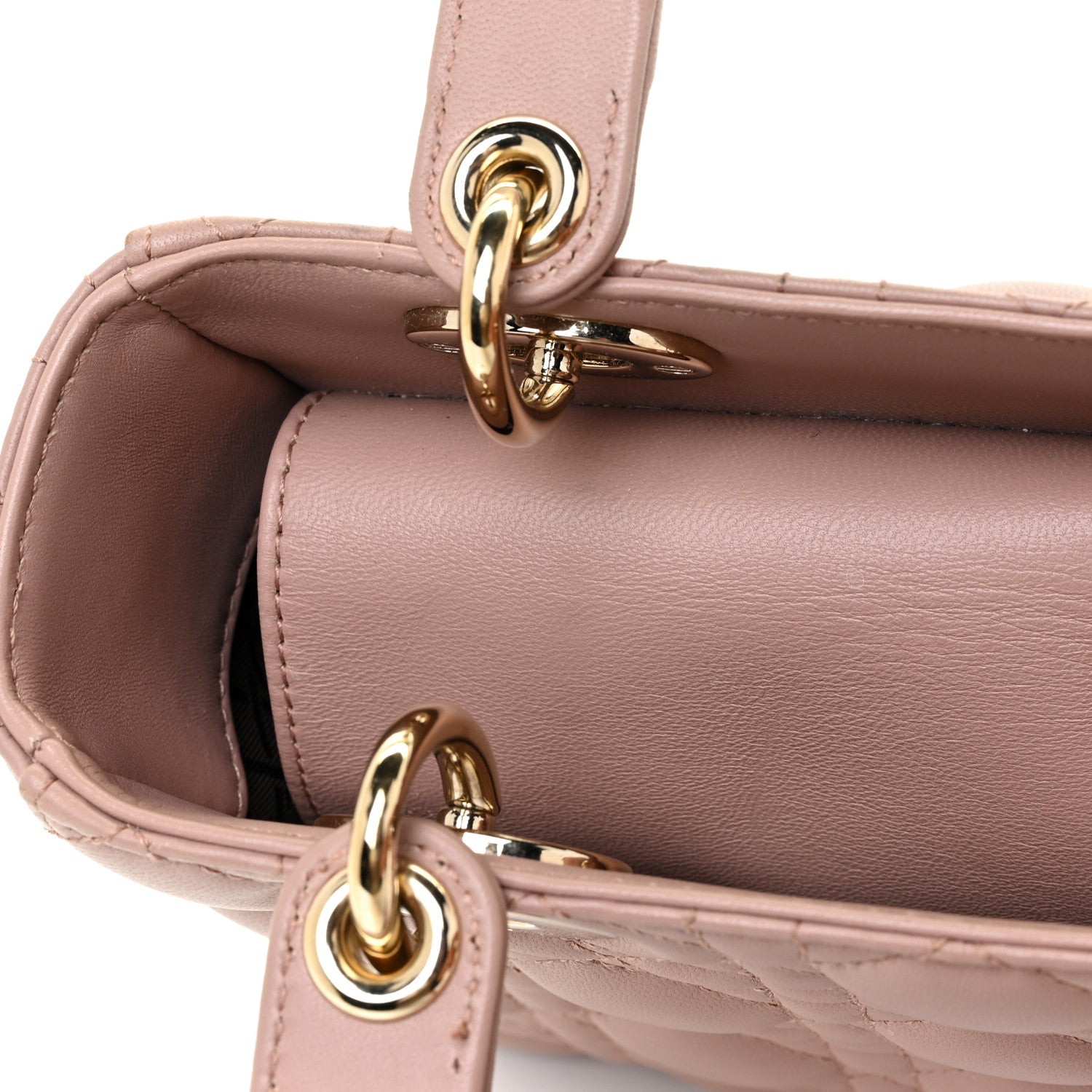 Christian Dior Lambskin Cannage Small My ABCDior Fard 14 of 20