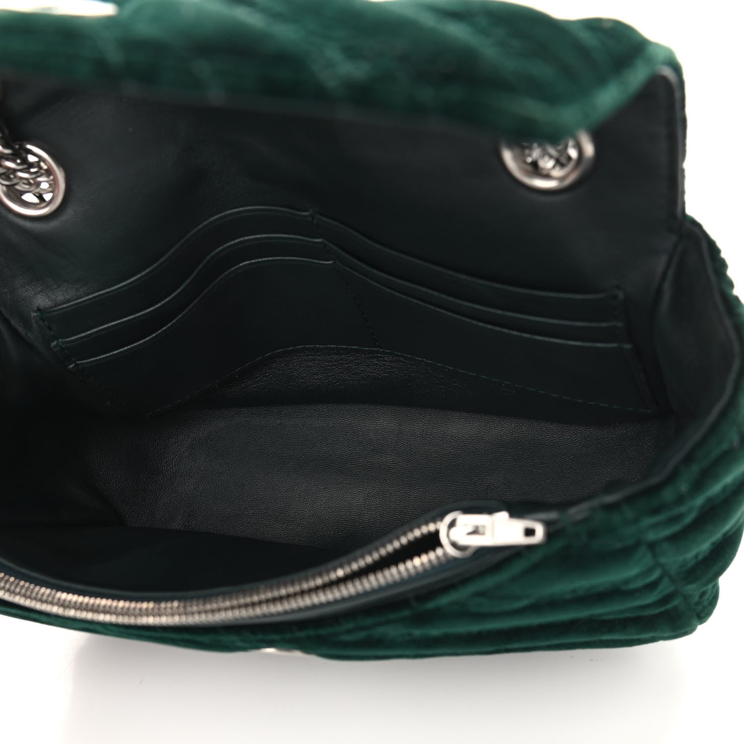 Balenciaga Velvet Logo Matelasse S BB Round Shoulder Bag Vert Emeraude 5 of 9