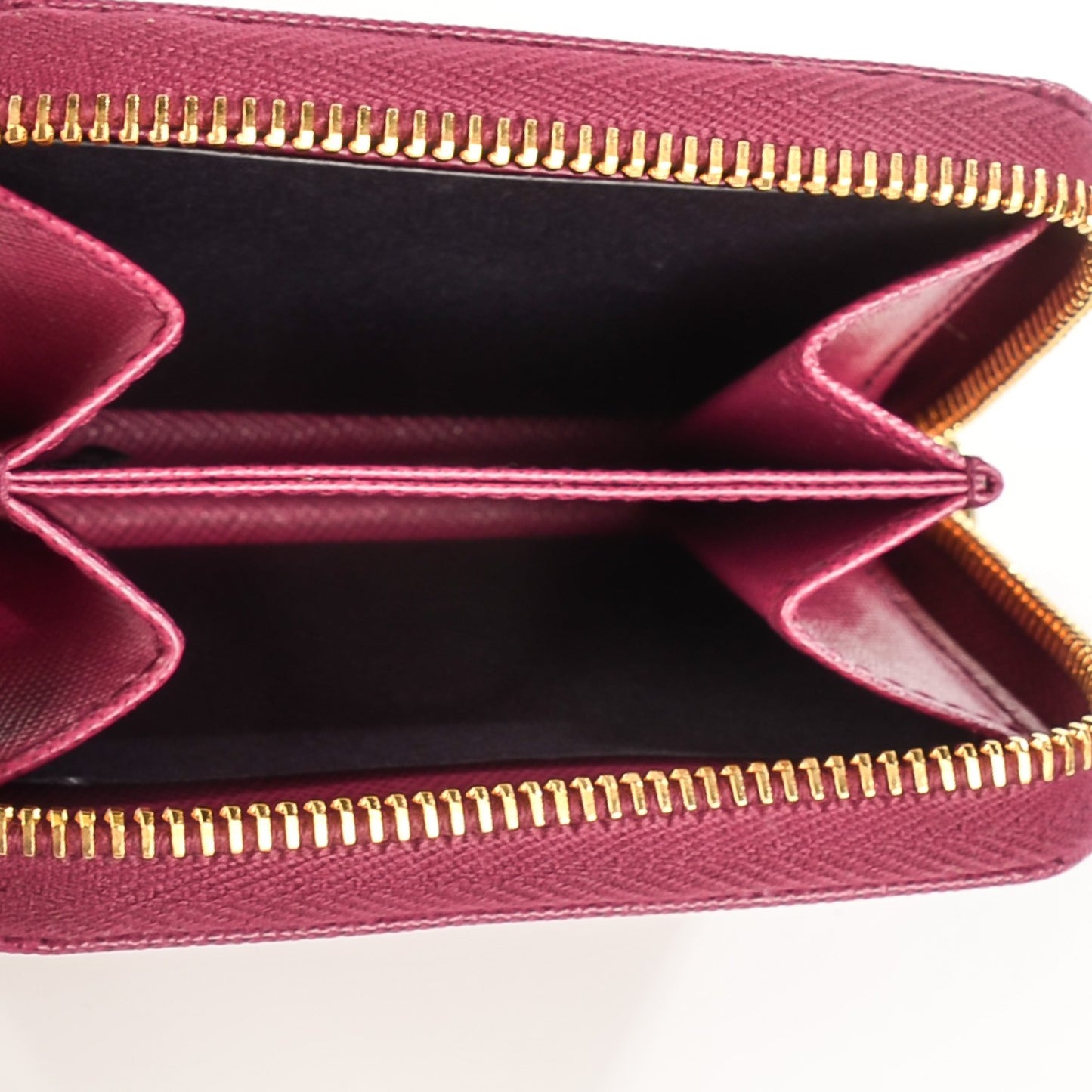 Saffiano Metal Coin Purse Ametista