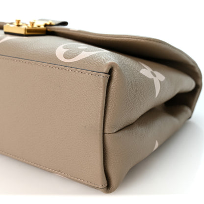 Louis Vuitton Empreinte Monogram Giant Madeleine MM Dove Grey Beige 8 of 8