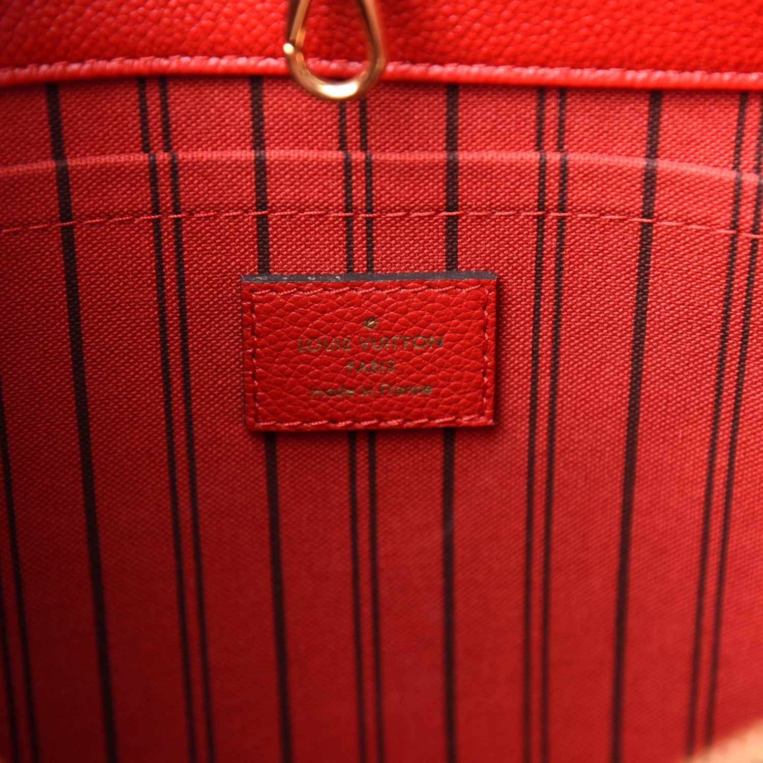 Louis Vuitton Empreinte Montaigne MM Cherry 6 of 9