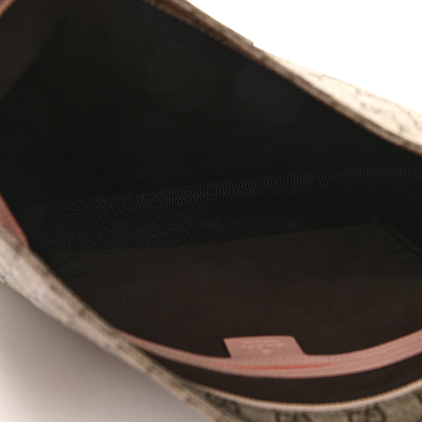 GG Supreme Monogram Medium Flat Messenger Bag Light Pink