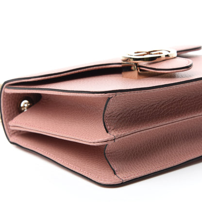 Gucci Dollar Calfskin Small Interlocking G Shoulder Bag Soft Pink 6 of 10