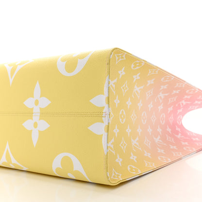 Louis Vuitton Monogram Giant By The Pool OnTheGo GM Light Pink 9 of 11