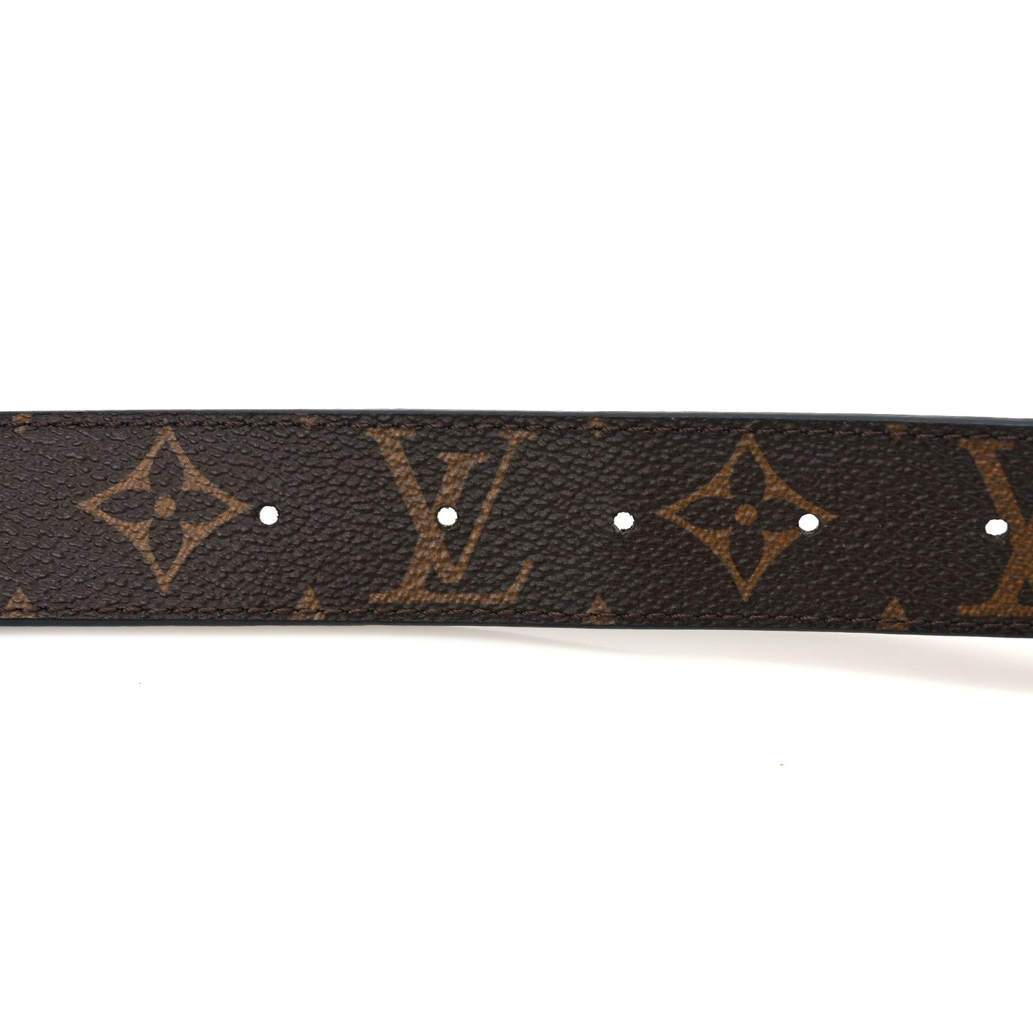 Louis Vuitton Calfskin Monogram 20mm LV Iconic Reversible Belt 95 38 Black 4 of 4