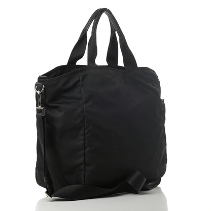 Prada Tessuto Nylon Shopping Tote Black 3 of 11