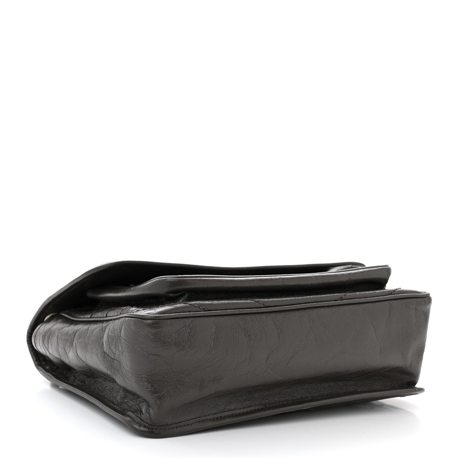 Saint Laurent Crinkled Calfskin Matelasse Monogram Medium Niki Chain Satchel Pebble 4 of 11