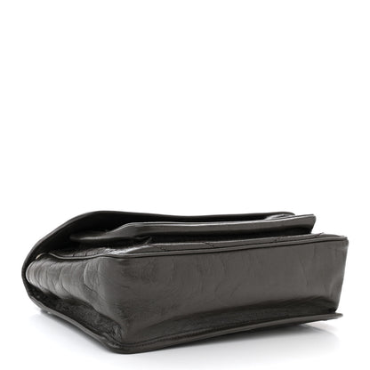 Saint Laurent Crinkled Calfskin Matelasse Monogram Medium Niki Chain Satchel Pebble 4 of 11
