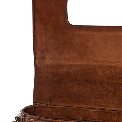 Christian Dior Smooth Calfskin Dio(r)evolution Flap Bag Tan 9 of 15