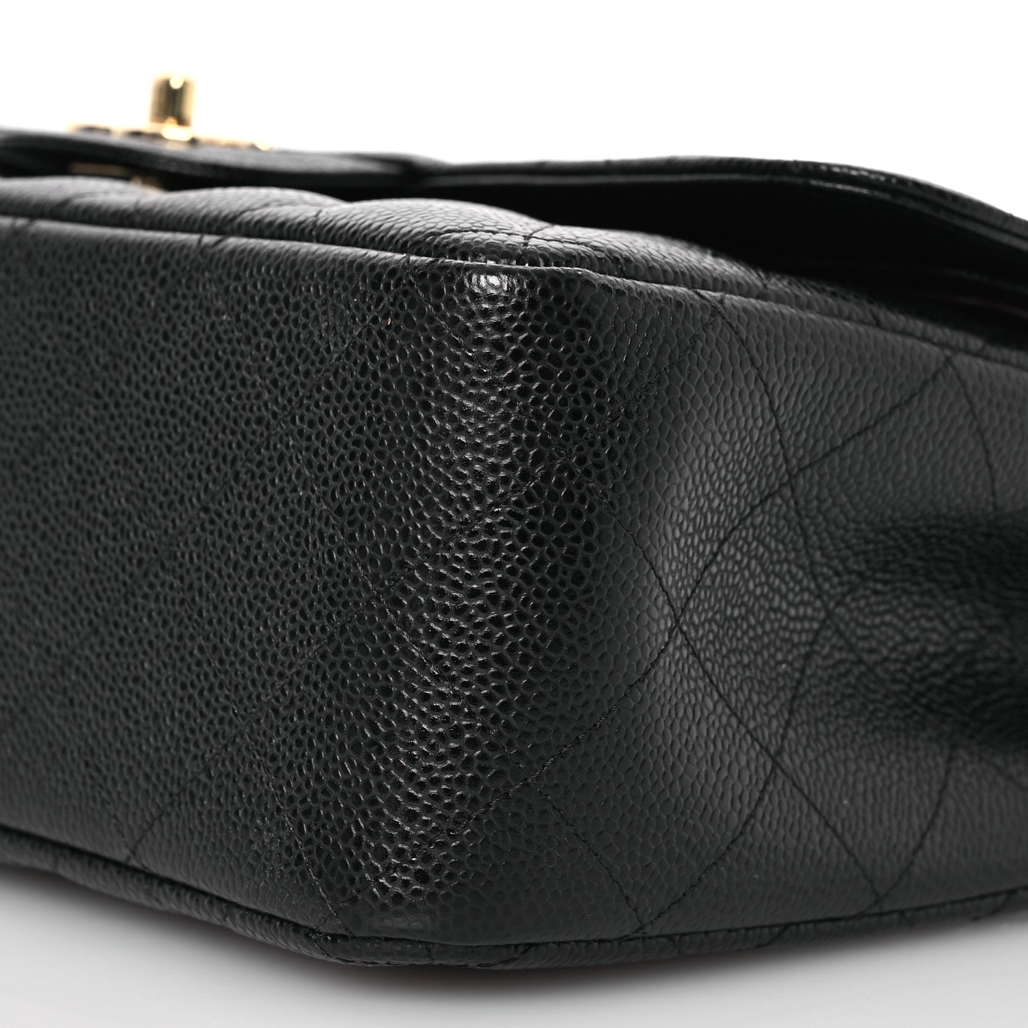 Chanel Caviar Quilted Jumbo Double Flap Black 11 of 14