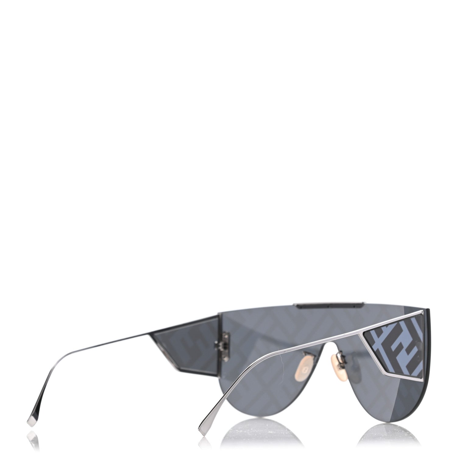 Fendi FF Fabulous Shield Sunglasses FF M0093/S Grey 4 of 7
