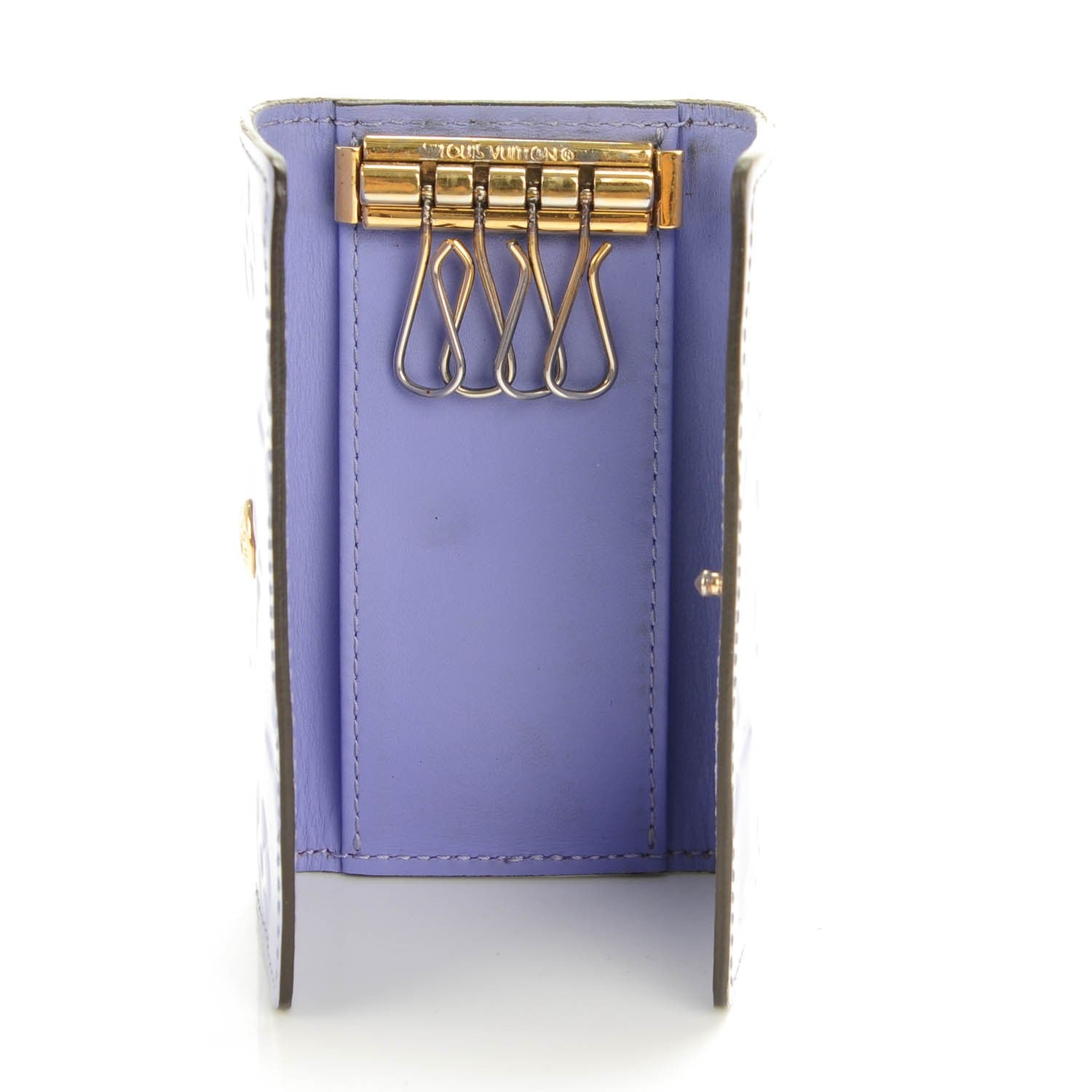 Louis Vuitton Vernis Multicles 4 Key Holder Lilac 9 of 10