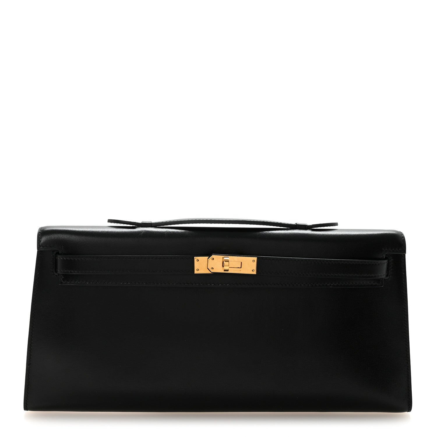Hermes Box Kelly Longue Pochette Black 1 of 7