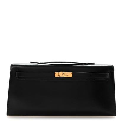 Hermes Box Kelly Longue Pochette Black 1 of 7