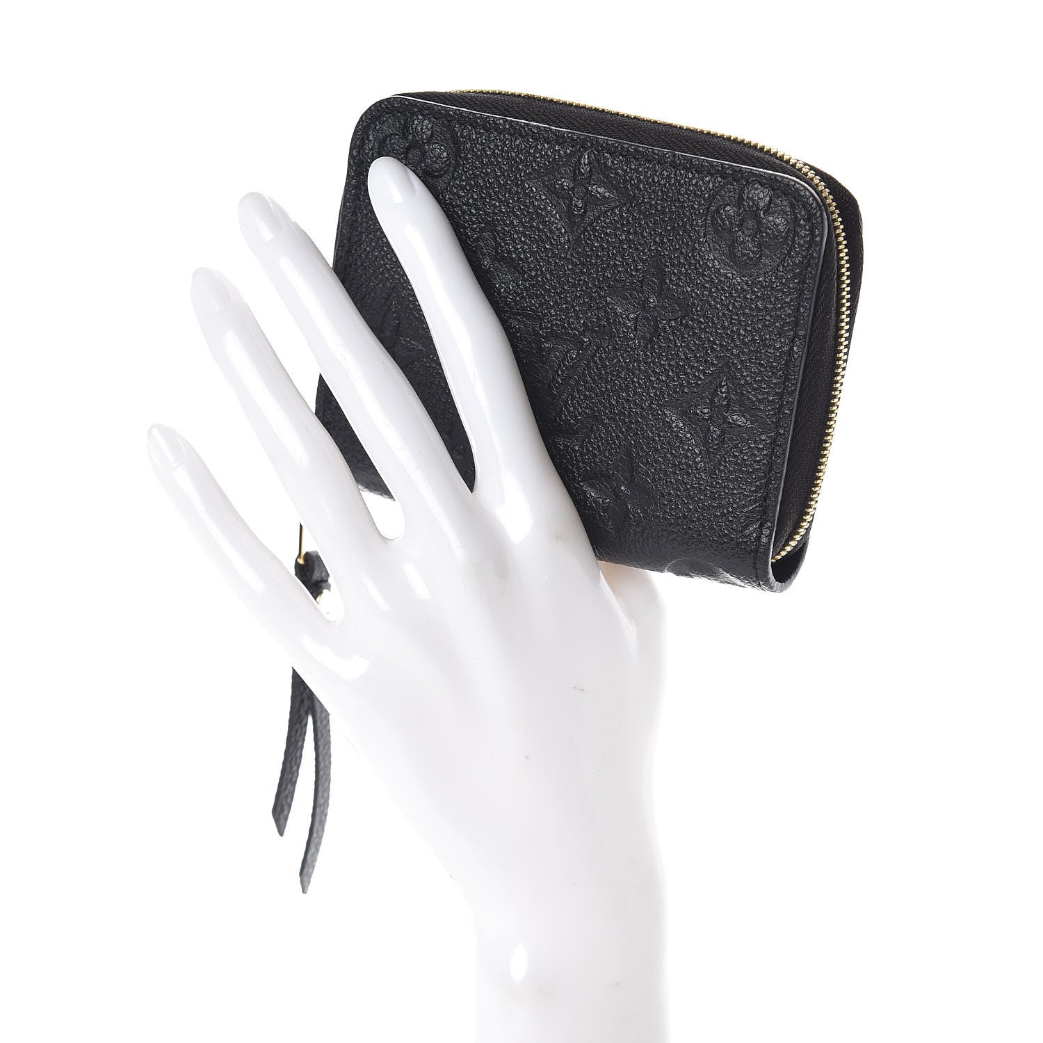 Louis Vuitton Empreinte Zippy Coin Purse Black 2 of 7