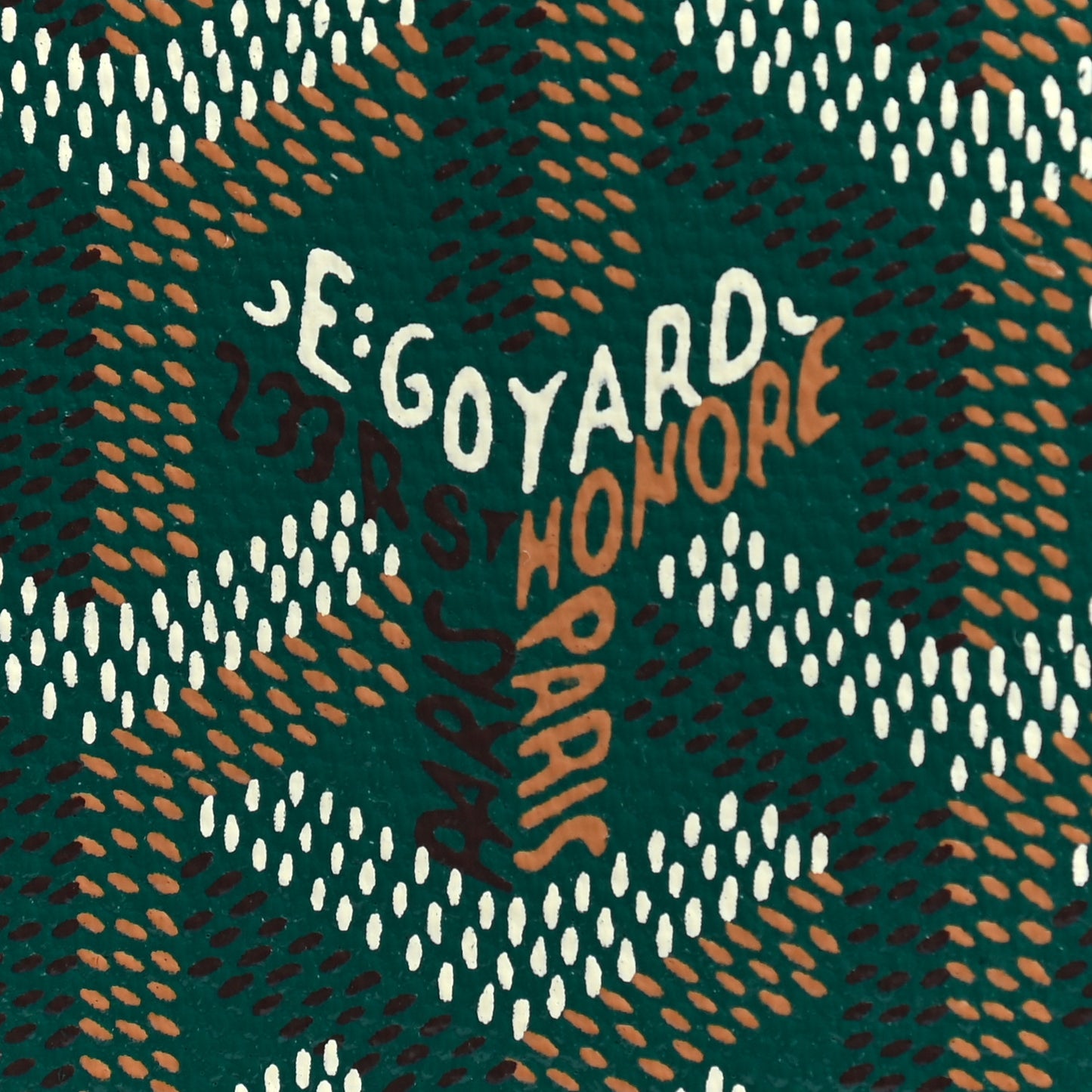 Goyardine Jouvence Toiletry Pouch Green