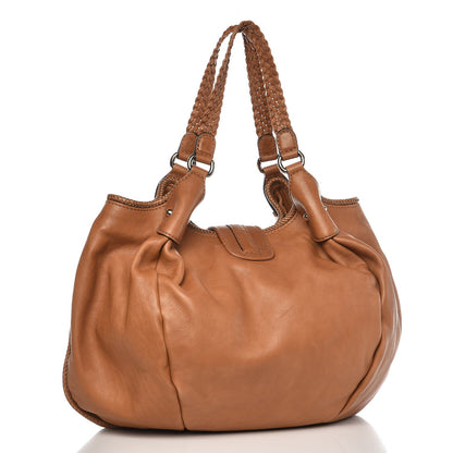 Gucci Pebbled Calfskin Medium Marrakech Shoulder Bag Camel 3 of 12