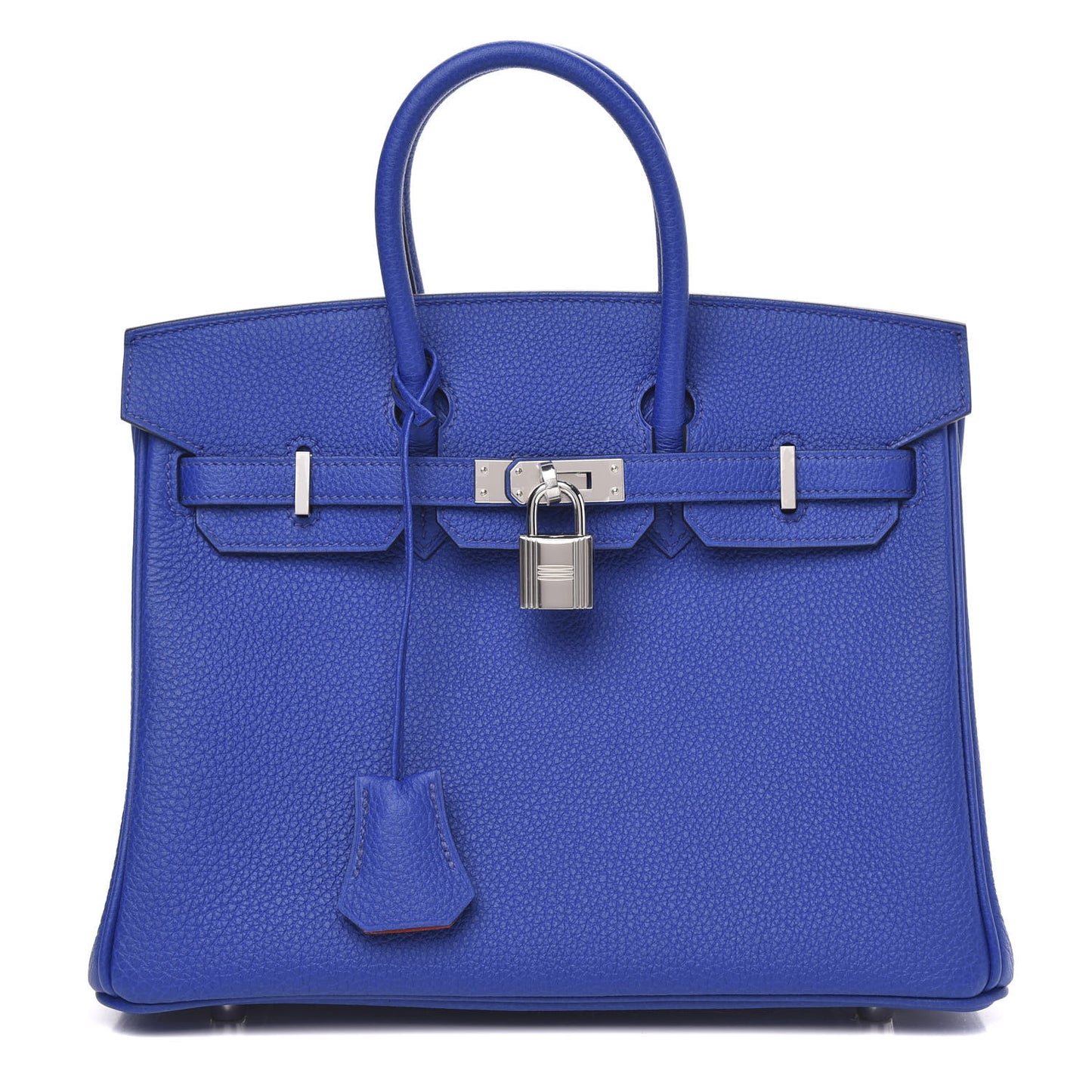 Togo Verso Birkin 25 Bleu Royal Capucine