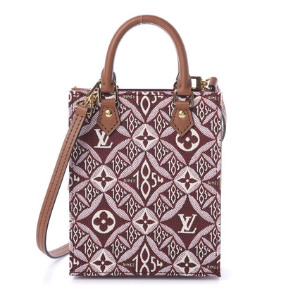 Louis Vuitton Jacquard Since 1854 Petit Sac Plat Bordeaux 1 of 10