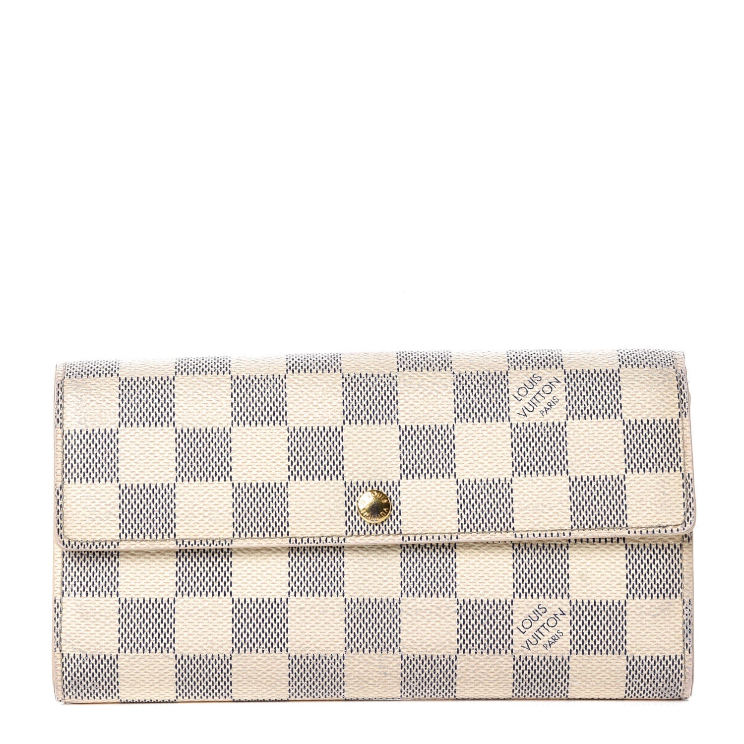 Louis Vuitton Damier Azur Sarah Wallet 1 of 9