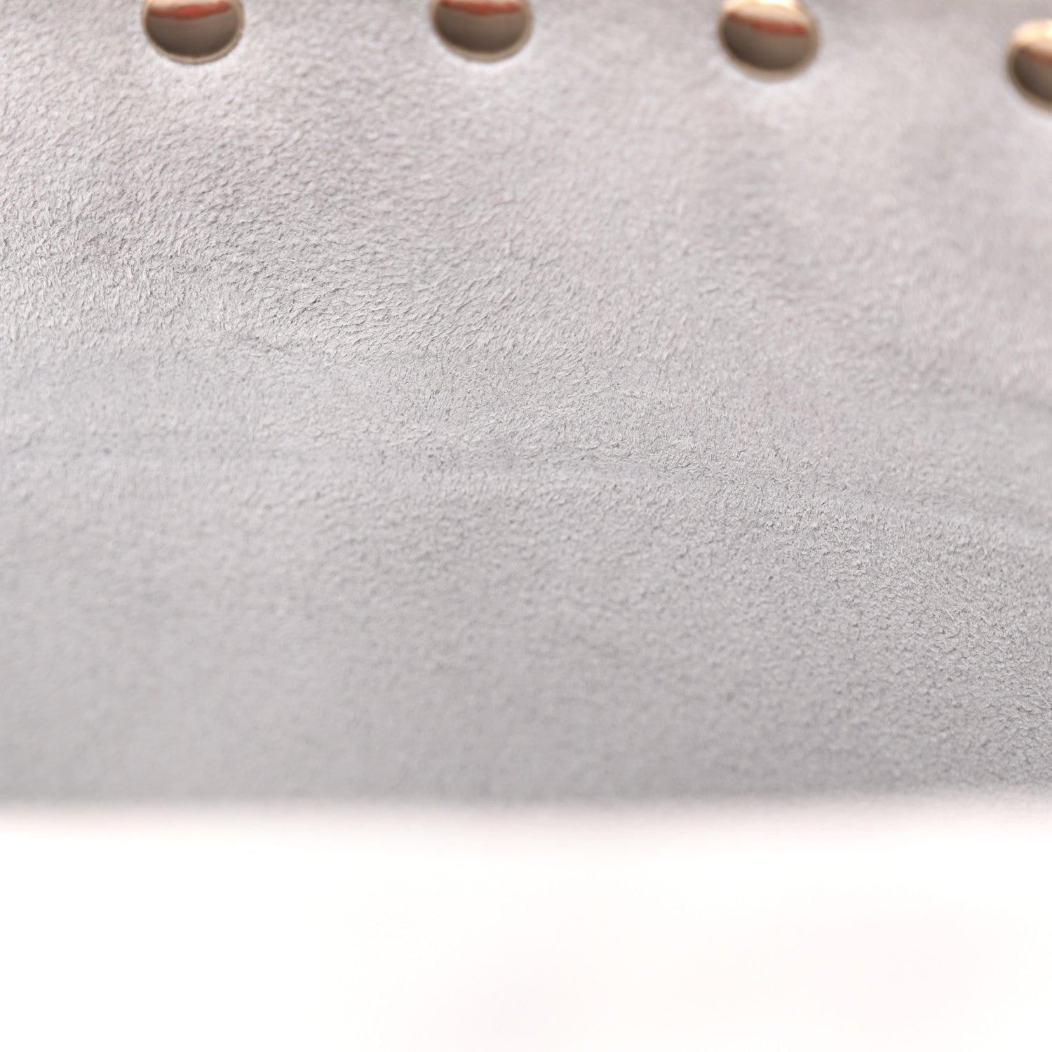 Valentino Garavani Craquele Nappa Medium Rockstud Spike Shoulder Bag Pastel Grey 10 of 13