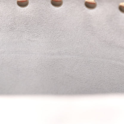Valentino Garavani Craquele Nappa Medium Rockstud Spike Shoulder Bag Pastel Grey 10 of 13