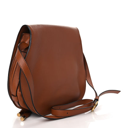 Chloe Calfskin Medium Marcie Round Crossbody Bag Tan 3 of 9