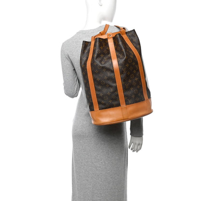 Louis Vuitton Monogram Randonnee GM Backpack 2 of 10