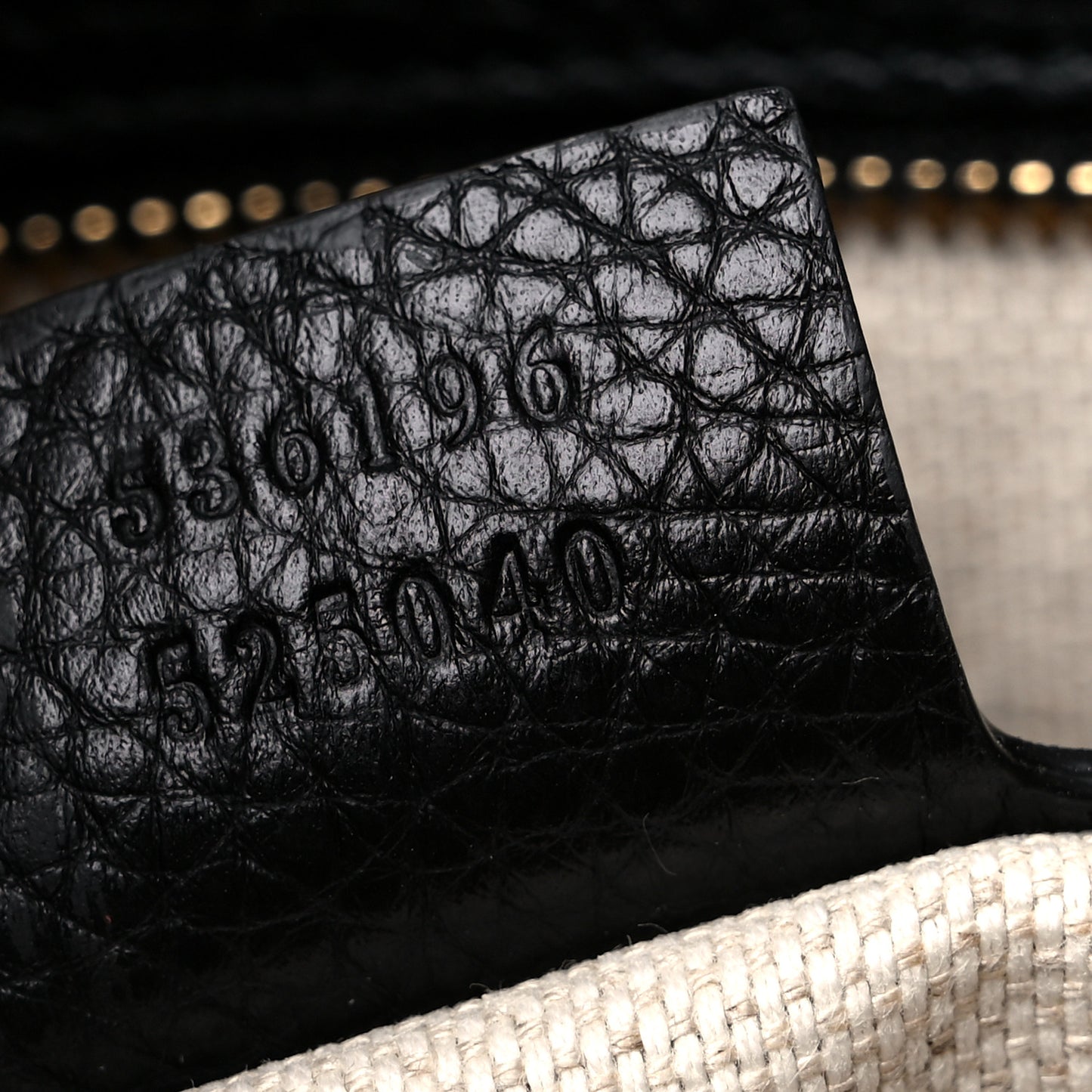 Pebbled Calfskin Medium Soho Chain Shoulder Bag Black