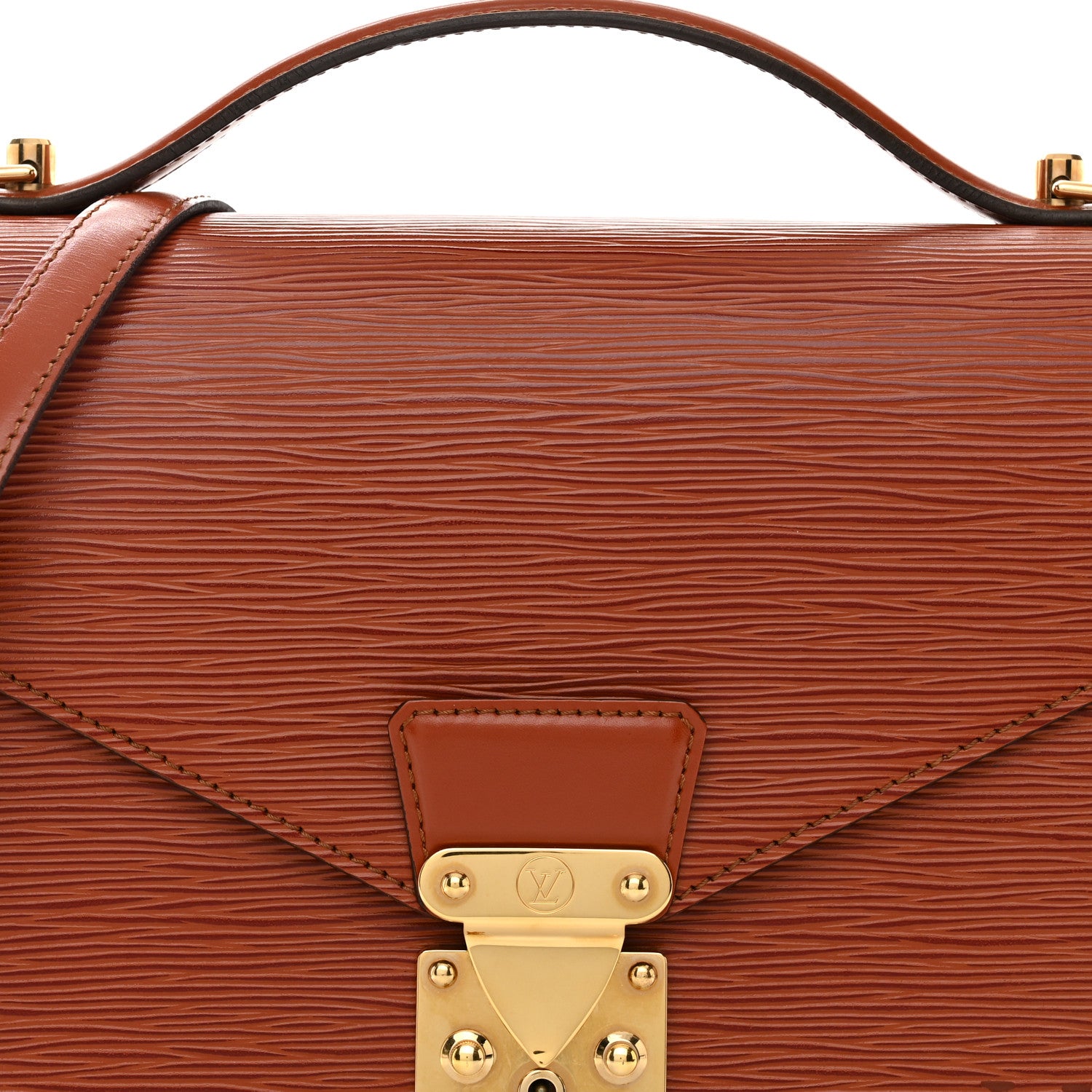 Louis Vuitton Epi Monceau BB Kenyan Fawn 7 of 9