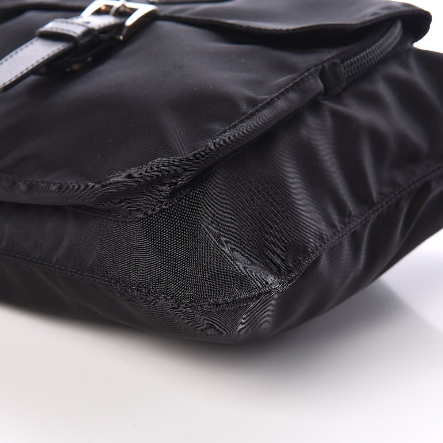 Nylon Vela Sling Messenger Bag Black