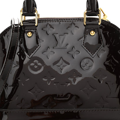 Louis Vuitton Vernis Alma BB Amarante 9 of 10