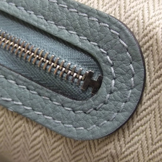 Hermes Negonda Garden Party Tote Ciel 11 of 12