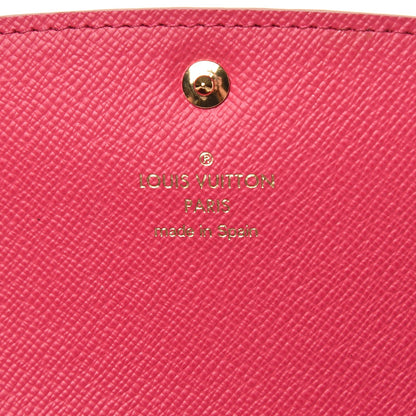 Louis Vuitton Monogram Bloom Flower Emilie Wallet 6 of 6