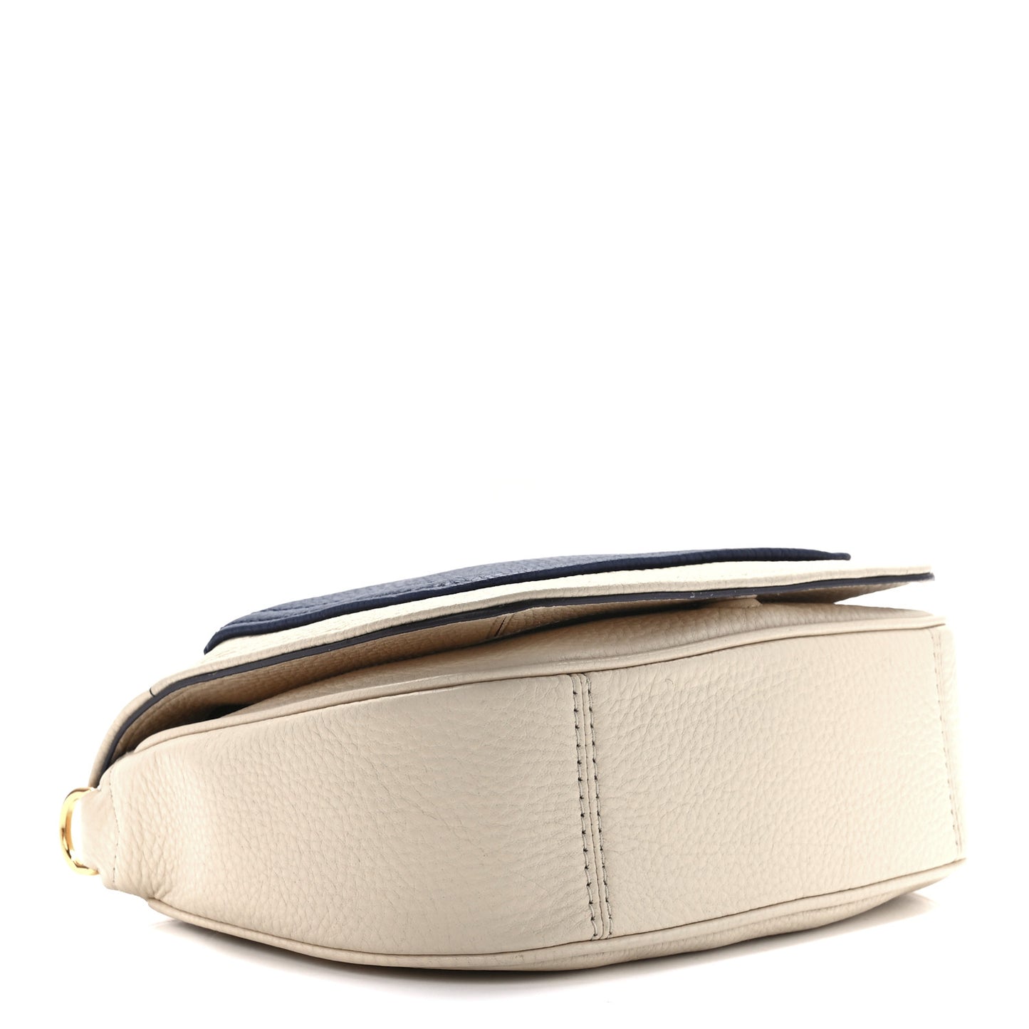 Calfskin Empire City Messenger Crossbody Beige