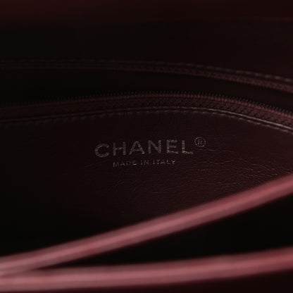 Chanel Lambskin Quilted Large Trendy CC Dual Handle Flap Bag Burgundy 6 of 13