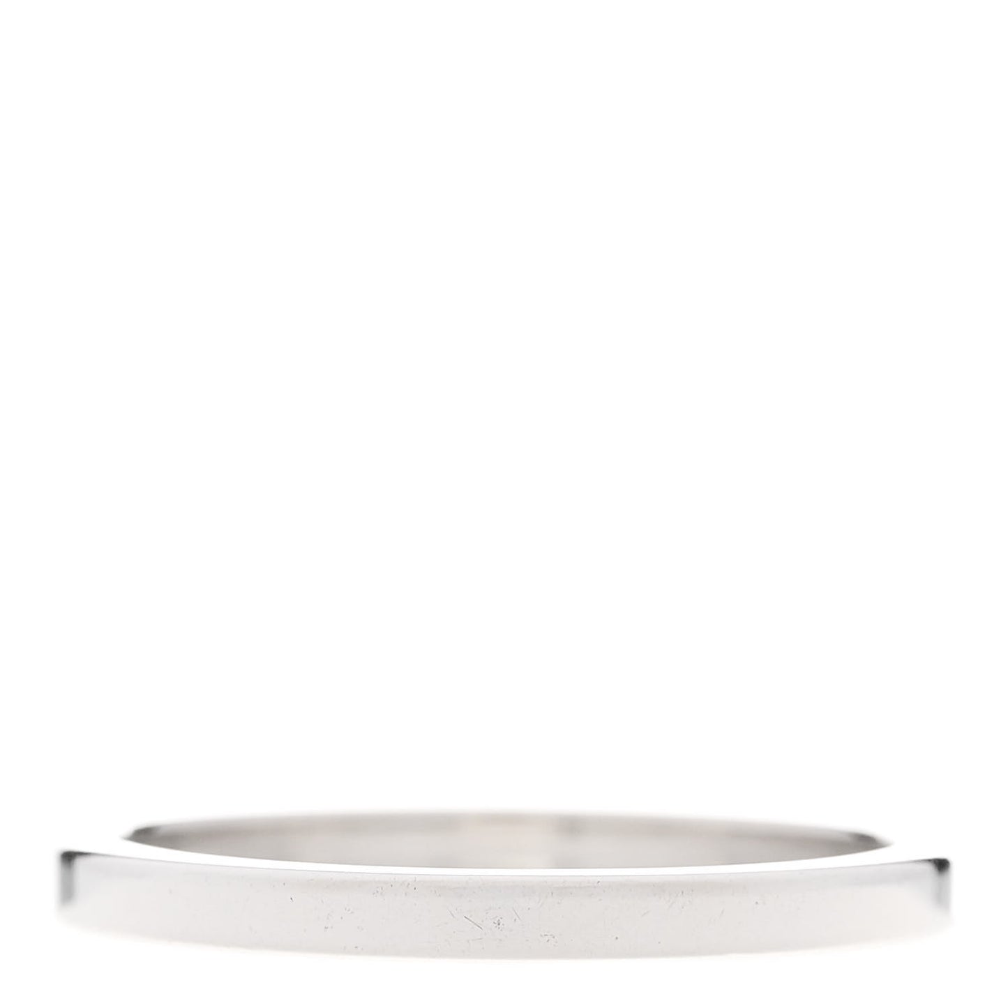 Platinum Novo Band Ring 56 7.5