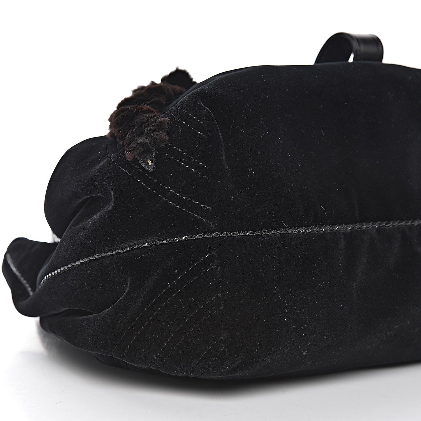 Velvet Rabbit Fur Spy Black