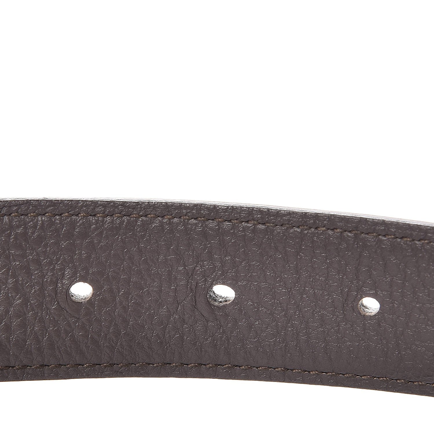Hermes Box Togo 32mm H Belt 85 Black Etain 5 of 11
