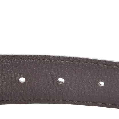 Hermes Box Togo 32mm H Belt 85 Black Etain 5 of 11