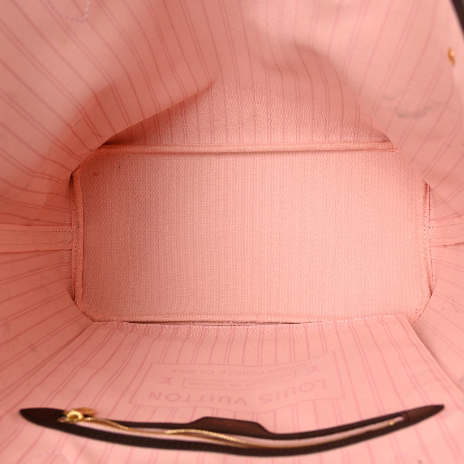 Louis Vuitton Damier Ebene Neo Neverfull MM Rose Ballerine 6 of 11