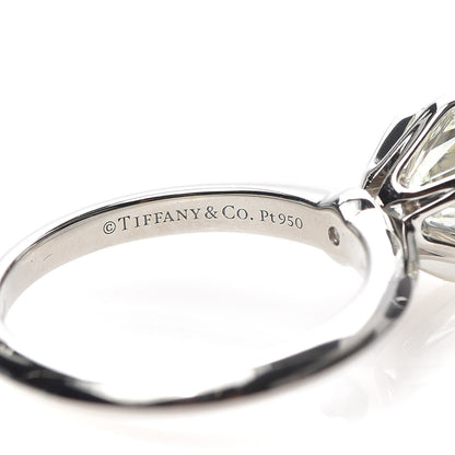 Tiffany Platinum Diamond 1.89ct Solitaire Engagement Ring 51 5.75 5 of 8