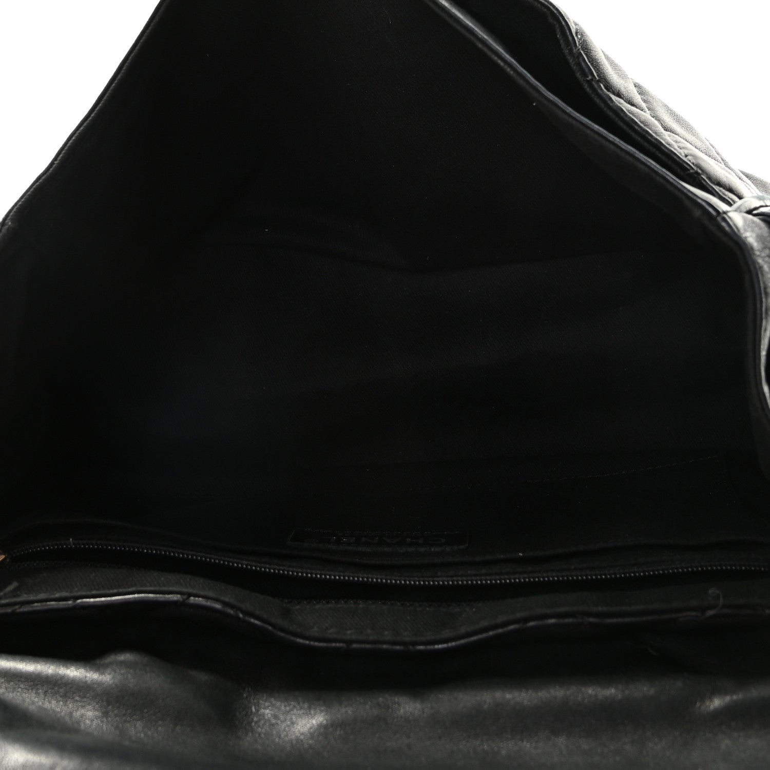 Chanel Lambskin Quilted Single Flap Black 6 of 9