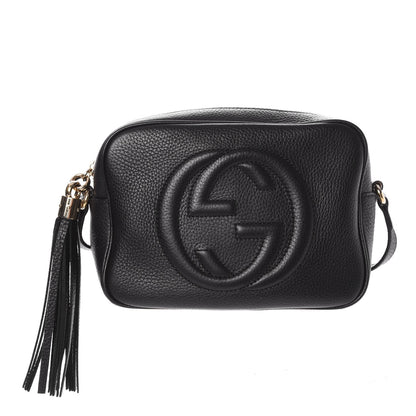 Gucci Pebbled Calfskin Small Soho Disco Bag Black 1 of 8