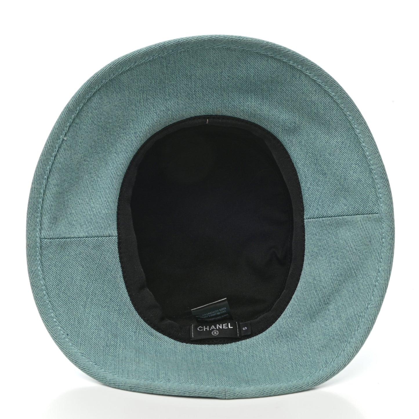 Denim Logo Bucket Hat S Light Blue