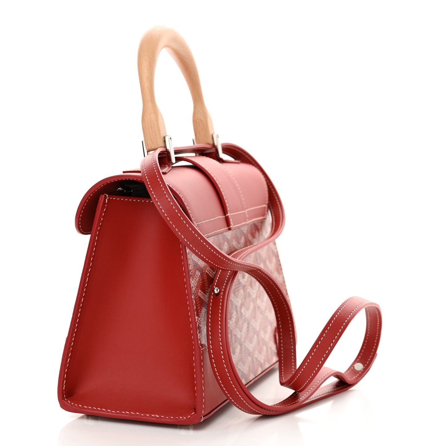 Goyardine Structure Mini Saigon Red
