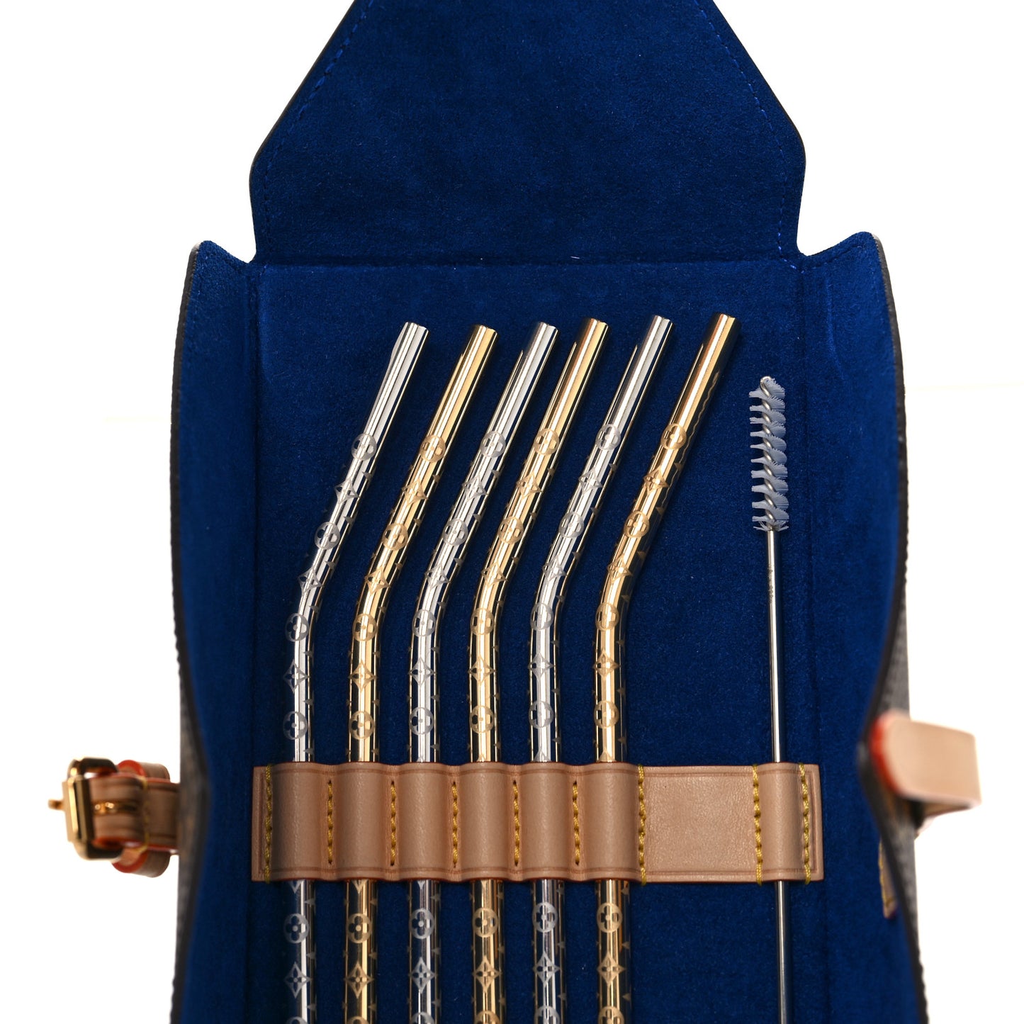 Monogram Etui 6 Pailles Straws And Pouch