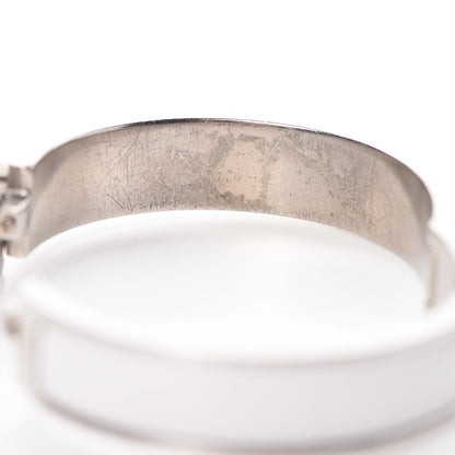 Hermes Enamel Narrow Clic Clac H Bracelet PM White 8 of 14