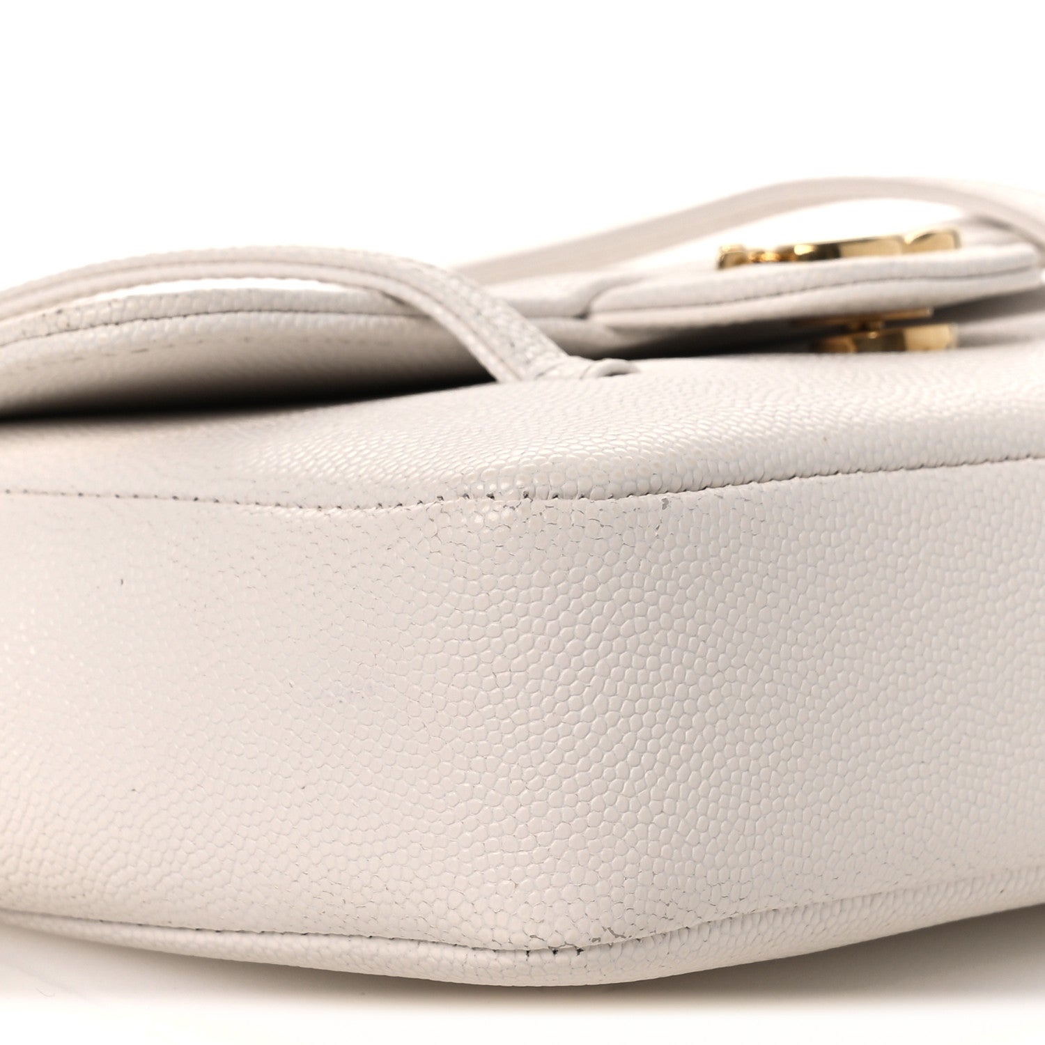 Chanel Shiny Caviar Mini Preppy Coco Shoulder Bag White 8 of 14